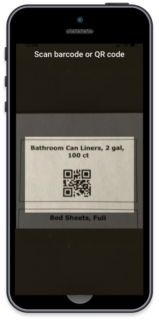 Scan Barcodes or QR Codes to Track Movement